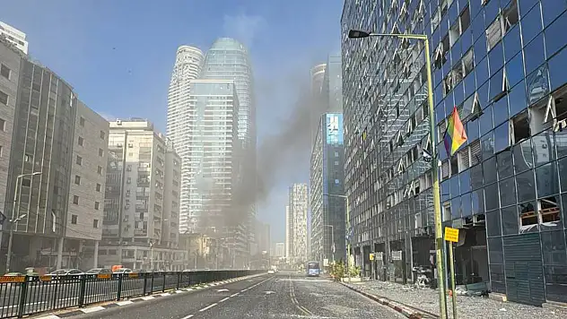 İran, siyonist rejimi yine vurdu