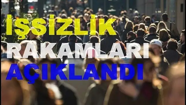 İşsizlik oranı yüzde 13,3 seviyesinde gerçekleşti