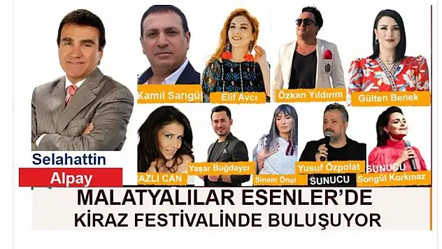 İstanbul Esenler'de Kiraz Festivali
