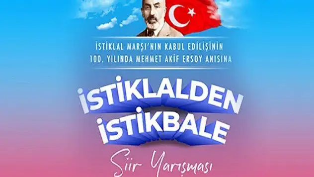 'İstiklalden İstikbale' Şiir Yarışması Düzenleniyor.
