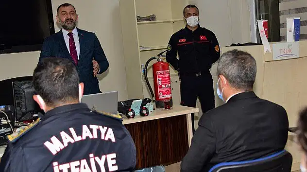 İtfaiye Daire Başkanlığı Eğitim Programlarına Devam Ediyor