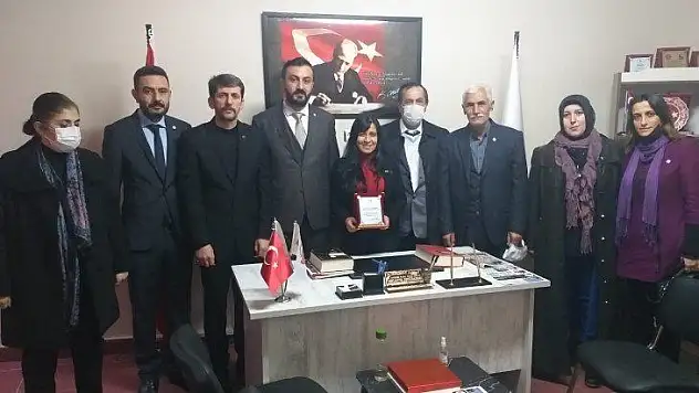 İyi Parti'den Abyb'ye Ziyaret