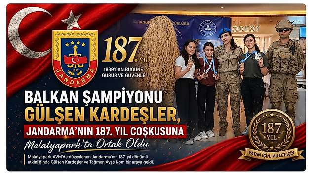 Jandarma'nın 187. Yılında Malatyapark'ta Anlamlı Buluşma