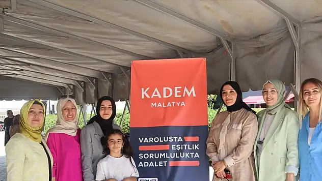 KADEM Malatya Temsilciliği, Gazze'ye destek için hayır çarşısı kurdu
