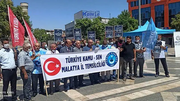 Kamu-Sen Malatya İl Temsilciliğinden Açıklama