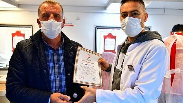 'Kan Bağışı Hayat Kurtarır' Kampanyasına Tam Destek