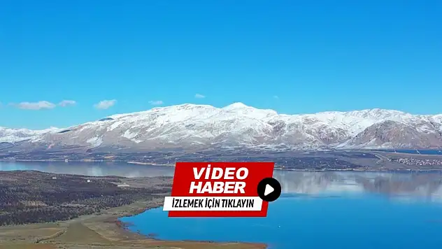 Karakaya Baraj Gölü havadan görüntülendi