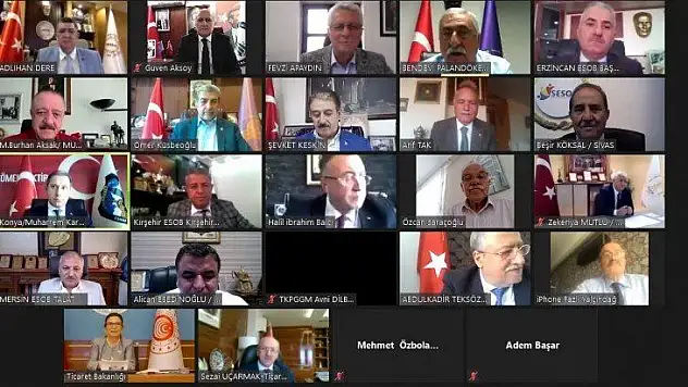 Keskin: 'Esnafımızın sorunlarımızı Bakanımız Pekcan'a ilettik'