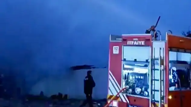 Kiltepe Mahallesi'nde Müştemilat Yangını: Maddi Hasar Oluştu