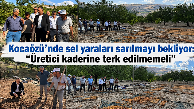 Kocaözü'nde sel yaraları sarılmayı bekliyor: 'Üretici kaderine terk edilmemeli'