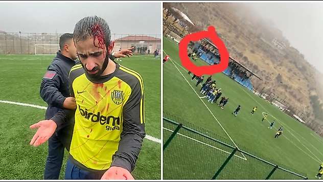 Konakspor 1966 Malatyagençlik karşılaşması'nda istenmeyen saha  olayları oldu.