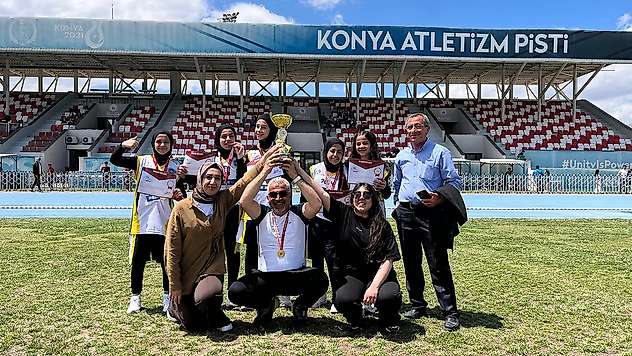 Konya'da Büyük Gurur: Malatya Akşemsettin İşitme Engelliler Okulu Türkiye Şampiyonu