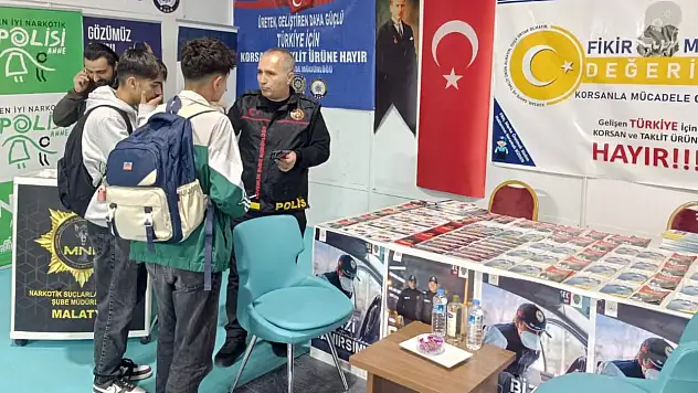 Korsana Geçit Yok! Malatya Emniyeti Kitap Fuarında Bilinçlendiriyor