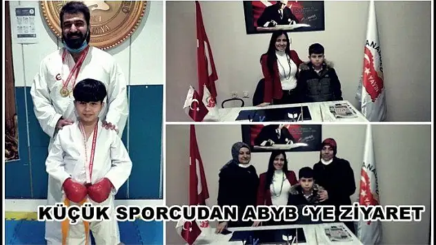 Küçük Sporcudan ABYB 'Ye Ziyaret