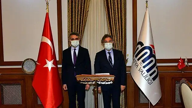 Kültür ve Turizm Bakan Yardımcısı Demircan, Vali Baruş'u Ziyaret Etti