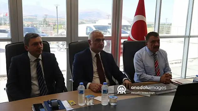 Kültür ve Turizm Bakanı Ersoy, Malatya'da Afet Koordinasyon Toplantısı'na katıldı