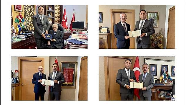 Kuluncak Belediye Başkanı Cengiz'den MHP Genel Merkezi'ne Ziyaret