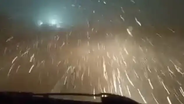 Kuluncak, Darende ve Doğanşehir'e Mevsimin İlk Karı Düştü