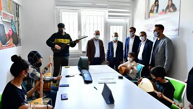 Kursiyerlerle Biraraya Geldi