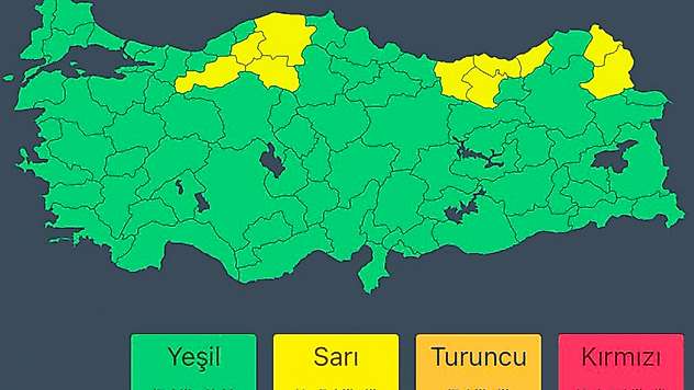 Kuvvetli Yağış Uyarısı: Birçok İlde Sel ve Heyelan Riski