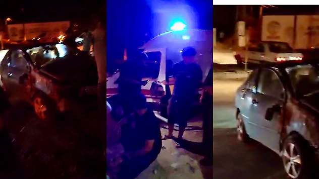 Kuzey Kuşak Yolu'nda Kaza: Otomobil Refüje Çarptı, Sürücü Yaralandı