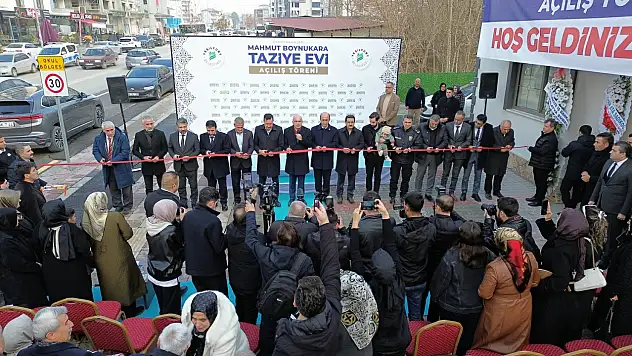 Mahmut Boynukara Taziye Evi Dualarla Hizmete Açıldı
