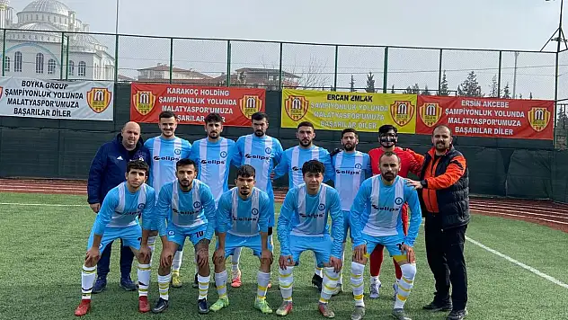 Malatya 1 Amatör Küme Futbol Ligi A Grubu Maçlarına Devam Edildi.