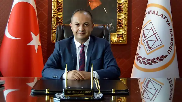 Malatya Barosu'ndan Adalet İçin Güçlü Çağrı