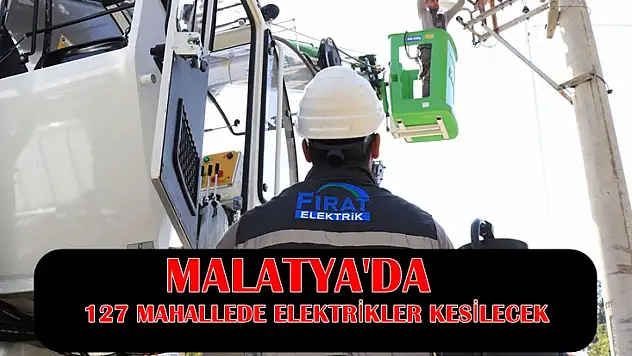 Malatya Bugün Elektrik Kesintisi  ' İlçe İlçe Program'