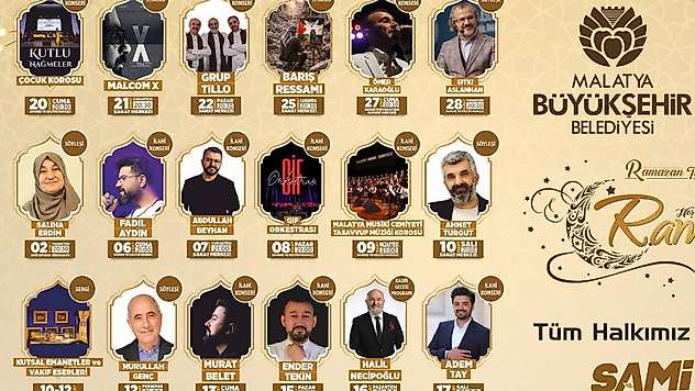 Malatya Büyükşehir Belediyesi'nden Ramazan'a Özel Büyük Hazırlık