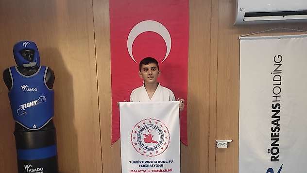 Malatya'da  14 Yaşında Aikido Dan Sahibi Kerem Gülşen