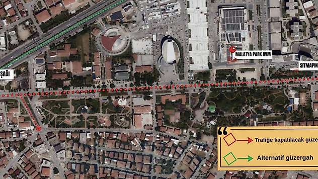 Malatya'da 30 Ağustos İçin Trafik Düzenlemesi