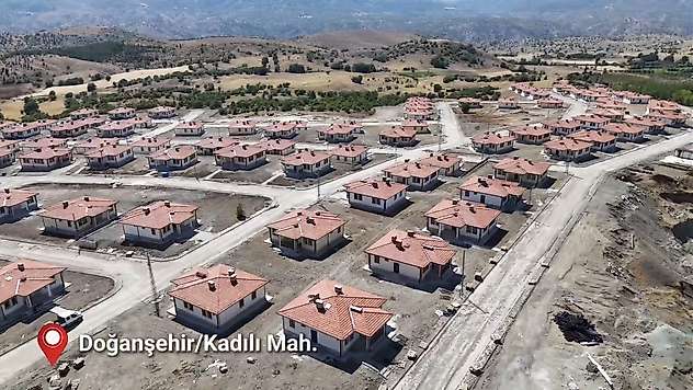 Malatya'da 316 kırsal konutun anahtarı yarın sahiplerine teslim edilecek