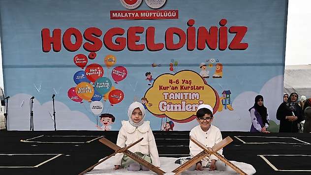 Malatya'da 4-6 Yaş Kur'an Kursları Tanıtım Günleri Başladı