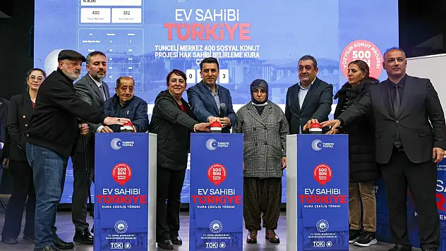 Malatya'da 9 Bin 609 TOKİ Konutu İçin Kura Günü Belli Oldu