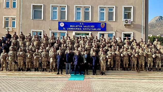 Malatya'da Anlamlı Tören: Korucular Kuzey Irak'a Uğurlandı