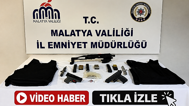 Malatya'da Aranan 4 Şahıs Yakalandı: Cephanelik Gibi Malzeme Ele Geçirildi