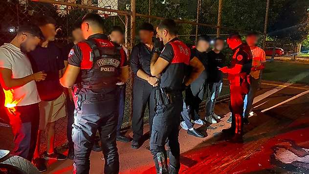 Malatya'da Asayiş Uygulaması: 39 Kişi Kontrol Edildi