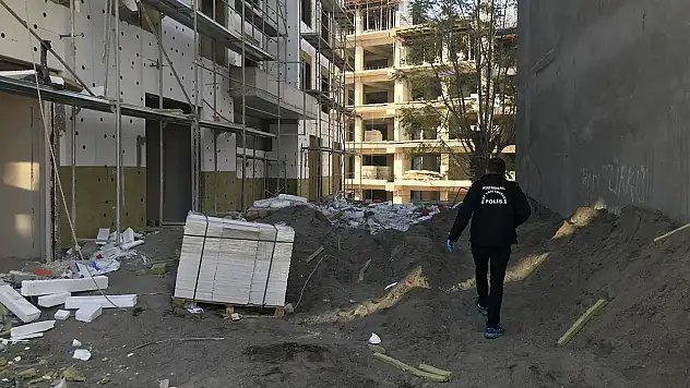 Malatya'da bir işçi inşaattan düşerek yaralandı