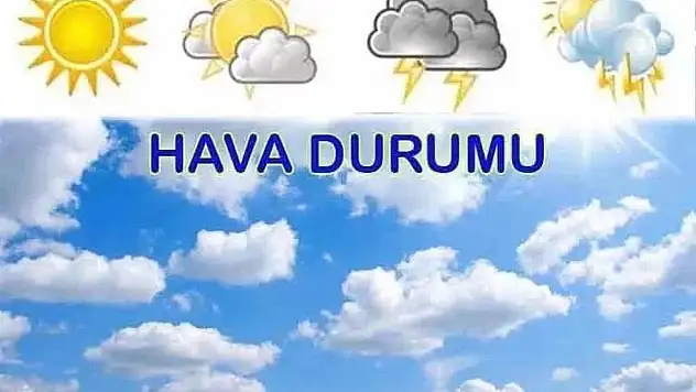 Malatya'da Bugün Günlük Hava Tahmin Raporu