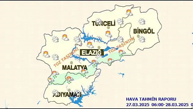 Malatya'da Bugün Hava Durumu