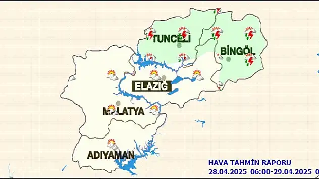 Malatya'da Bugün Hava Durumu