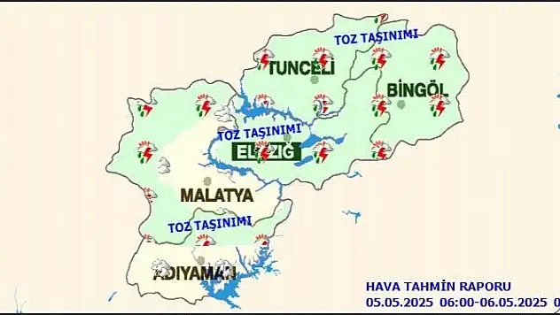 Malatya'da Bugün Hava Durumu