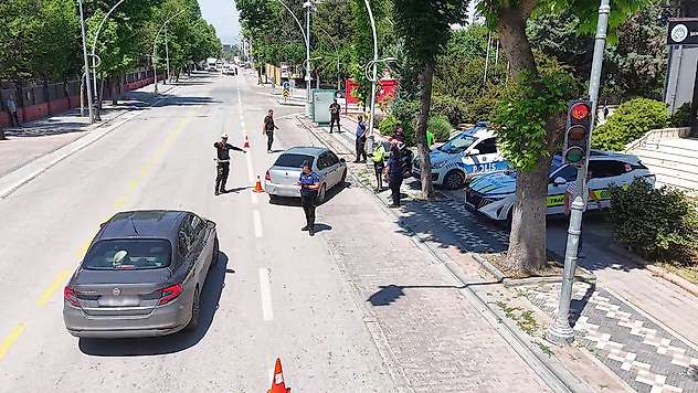 Malatya'da çeşitli ihlallerde bulunan 54 araca para cezası kesildi