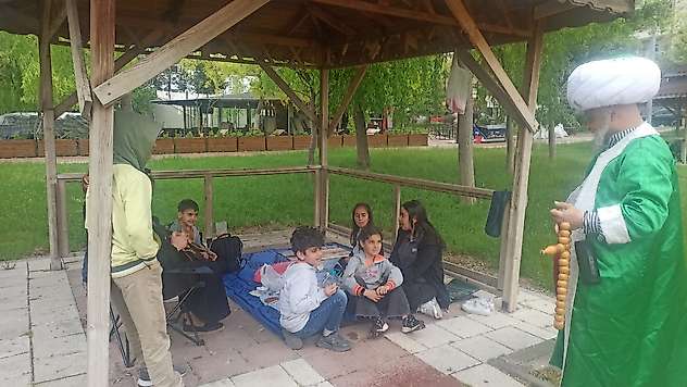 Malatya'da Deprem Korkusu: Nasreddin Hoca Çocuklara Moral Oldu