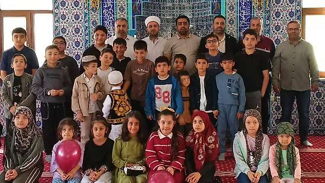 Malatya'da Din Görevlileri Haftası'nda çocuklar unutulmadı