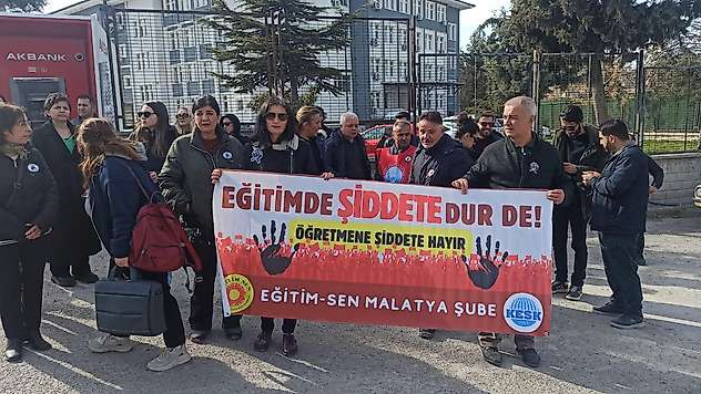 Malatya'da Eğitimcilerden Okul Güvenliği Çağrısı