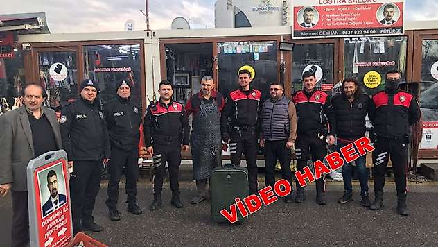 Malatya'da Esnaftan Polislere Sürpriz Polis Haftası Kutlaması