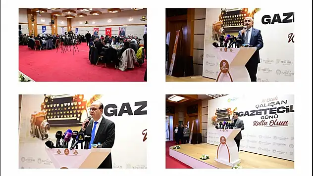 Malatya'da Gazeteciler Günü Buluşması: Yerel Yönetimler Basınla Bir Araya Geldi