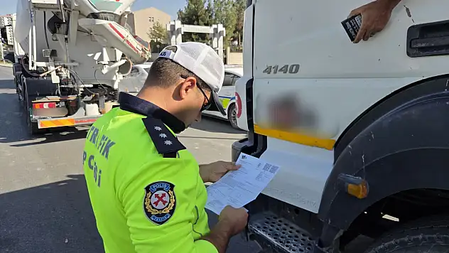 Malatya'da Hafriyat Kamyonlarına Sıkı Denetim: Vali Yavuz Talimat Verdi